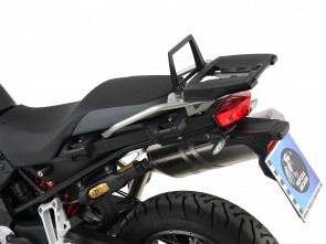Alurack topcasecarrier – black for original BMW-Touring titan color tube rear rack for BMW F 750 GS (2018-)