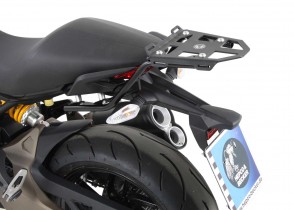Minirack soft luggage rear rack for Ducati Monster 821