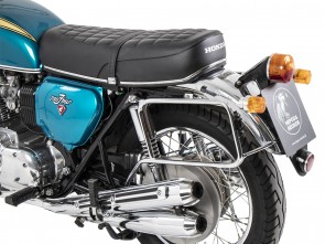 Sidecarrier permanent mounted - chrome for Honda CB 750 Four K0-K6 (1970-1976)