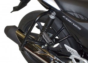Driving school protection bar back - black for Honda CBF 125 until 2014