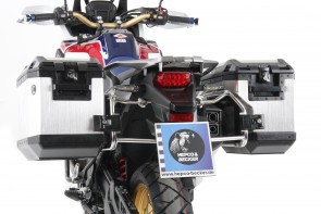 Sidecarrier Cutout stainless steel incl. Xplorer Cutout sideboxes for Honda CRF1000L Africa Twin (2016-2017)