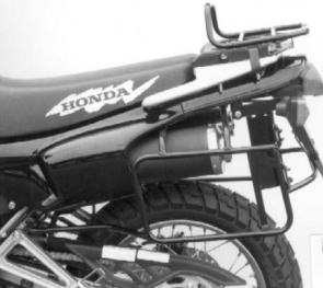 Sidecarrier permanent mounted - black for Honda NX 650 Dominator from 1995