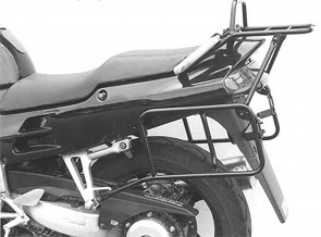 Sidecarrier permanent mounted - black for Honda VFR 750 F from 1994 - 1997