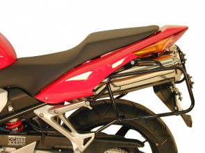 Sidecarrier permanent mounted - black for Honda VFR 800 2002-2013