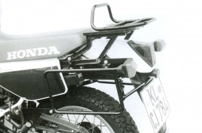 Sidecarrier permanent mounted - black for Honda XL 600 RM / 1986