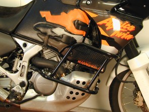 Tankguard - black for Honda XRV 750 Africa Twin from 1993