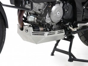 Engine protection plate - silver for Suzuki DL 650 V-Strom until 2011