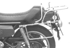 Side- and Topcasecarrierset – chrome for Suzuki GS 1000 E