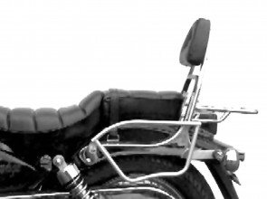 Sissybar without rearrack for Suzuki LS 650 until 1996