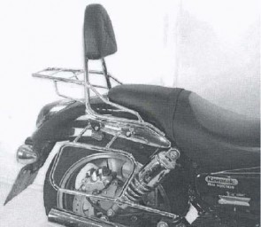 Sissybar without rearrack for Suzuki VZ 1600 Marauder/ Intruder M 1600