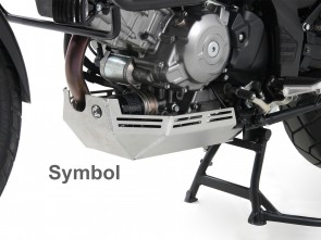 Engine protection plate - black for Suzuki V-Strom 650 / XT from 2017