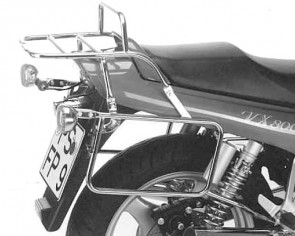 Side- and Topcasecarrierset – chrome for Suzuki VX 800