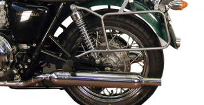 Sidecarrier permanent mounted - chrome for Triumph Bonneville / T 100