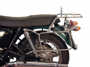 Side- and Topcasecarrierset – chrome for Triumph Bonneville / T 100 / SE