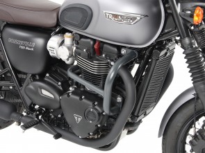 Engine protection bar - black for Triumph Bonneville T 120 / Black from 2016