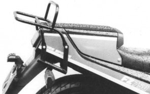 Tube Topcasecarrier – black for Yamaha FZ 750 Genesis from 1985